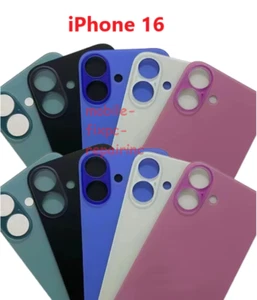 Custodia posteriore batteria per iPhone 16 plus Pro Max parti vetro posteriore cover - Foto 1 di 8
