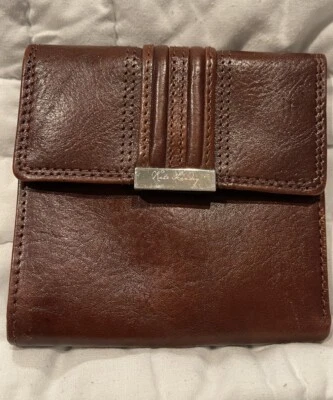 Kate Landry Brown Leather Euro Style Wallet - Image 1 of 4