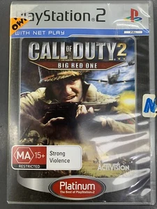 CALL OF DUTY 2 BIG RED ONE (PS2) - Picture 1 of 4