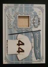 2021 Leaf Lumber Willie McCovey #'d 3/6 Game Used Bat Relic San Francisco Giants