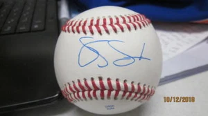 Travis Snider Toronto Blue Jays/Orioles signed OLB Baseball COA - Picture 1 of 1