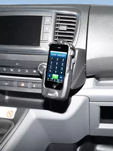 KUDA Phone Holder 2375 For Citroen Jumpy / Peugeot Expert From 201 - Black - Bild 1 von 5