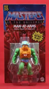 Mattel MOTU Masters of the Universe Origins nuovo per 20 action figure Man-At-Arms - Foto 1 di 9