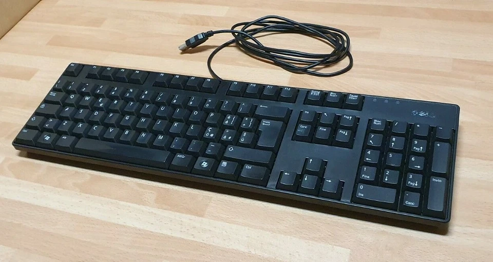 Tastiera originale DELL USB L30U - Italiana (N252F) - Nero - Immagine 1 di 1