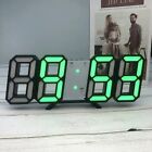 Digital Alarm Clock Modern  3d Led Hanging Wall Clock,wall Decor For The7302