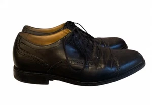 Herren Clarks schwarz Schnürschuhe Leder Active Air Größe UK 9,5 Halbschuhe Smart - Bild 1 von 11