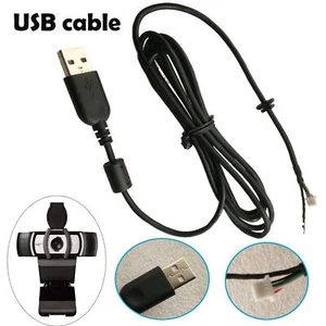 Para Logitech C920 C930e Cámara web 1080P HD Cámaras de video Cable USB Cable Línea Cable - Imagen 1 de 11