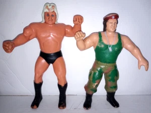 Greg "The Hammer" Valentine & Corporal Kirchner - LJN Figuren - Vintage 80er WWF - Bild 1 von 8