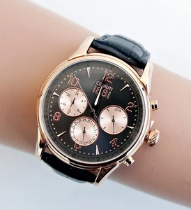 Cerruti uhr herrenuhr cra107sr13gy bellagio farbe grau rosegold neu - Bild 1 von 12