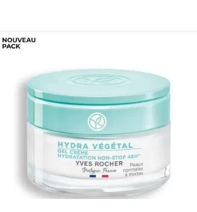 YVES ROCHER CREMA GEL IDRATAZIONE NON STOP 48H HYDRA VEGETAL 50 ML - Foto 1 di 1
