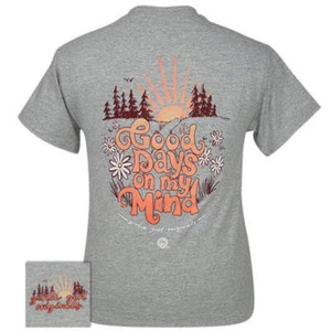 Girlie Girl Originals Good Days Adventure T-Shirt - Picture 1 of 10