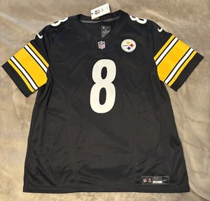 NWT Nike Pittsburgh Steelers Pickett #8 Vapor F.U.S.E. Limited Jersey Black XXL - Picture 1 of 7