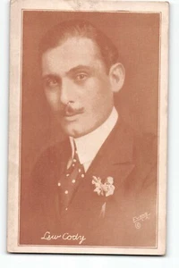 Postcard Lew Cody Vintage Portrait by Evans, L.A., Early 1900s Silent Film Actor - Picture 1 of 2