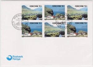 Faroe Islands FDC 1993 NORDEN - Tourism, booklet - Picture 1 of 1