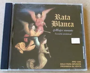 RATA BLANCA Mujer Amante Acoustic Version CD SINGLE PROMO 2000 Walter Giardino - Picture 1 of 4