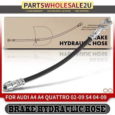 Mangueira hidráulica de freio traseira esquerda/direita para Audi A4 Quattro 2002-2009 S4 2004-2009 - Imagem 1 de 4