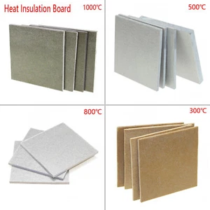Mold Isolierplatte 300°C 500°C 800°C 1000°C Hitzebeständig Wärmedämmung Platten - Picture 1 of 16