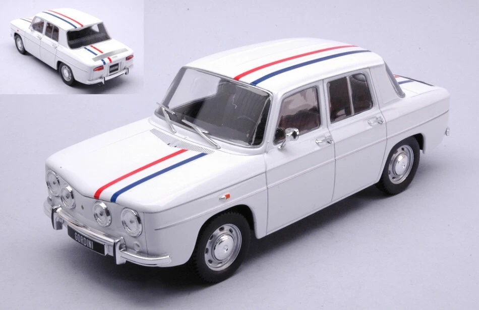 1 24 WHITEBOX Renault 8 Gordini White 1964 WB124206