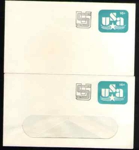 US. U586. 15c on 16c, Oliver Branch & Star. #6. Plain & Window, Lot 2. MNH. 1978 - Picture 1 of 1