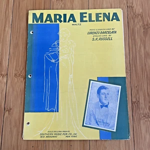 Vintage Noten - Maria Elena - Walzer von 1933 - englischer & spanischer Text - Bild 1 von 7