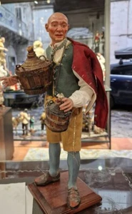 Offerta Presepe Napoletano Cantiniere KRIPPEN,CRECHE,BELEN,PASTORI - Picture 1 of 5