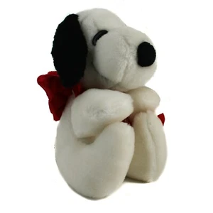 PEANUTS SNOOPY Día de San Valentín Peluche Animal Sello Alas "Be Mine" - Imagen 1 de 9