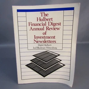 The Hulbert Financial Digest Annual Review of Investment Newsletters Mark Book - Foto 1 di 4