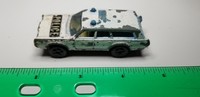 Vintage Very Rare PLAYART FORD MERCURY POLICE CAR STATIONWAGON Hong Kong diecast