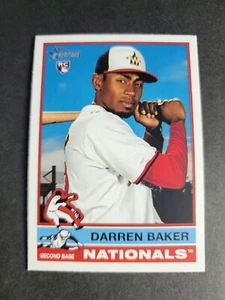 Darren Baker 2025 Topps Heritage RC Rookie Base - Picture 1 of 2