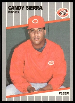 1989 Fleer Baseball Card Candy Sierra Cincinnati Reds #171 - Image 1 of 2