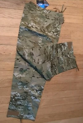 Tru Spec H2O 防护裤特大号常规 Multicam ECWCS 防水长裤 — 第 1/4 张图片