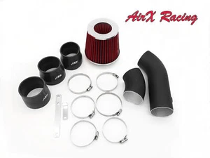 AirX Racing Coat Black-Red For 2PC 99-00 Cadillac Escalade 5.7L V8 Air Intake - Picture 1 of 3