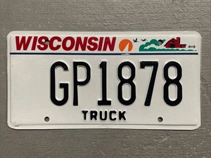 WISCONSIN LICENSE PLATE FARM GP-1878 TRUCK NICE!!! - Picture 1 of 2