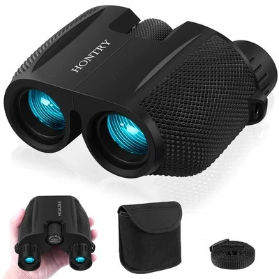 Binoculars for Adults and Kids, 10x25 Compact Binoculars for Bird Watching, T... - Image 1 of 4