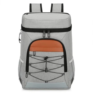 Camping Cooler Backpack With Lunch Compartment Insulated Water-resistant For - Bild 1 von 7