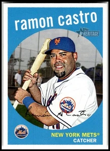 2008 Topps Heritage #542b Ramon Castro - Picture 1 of 2