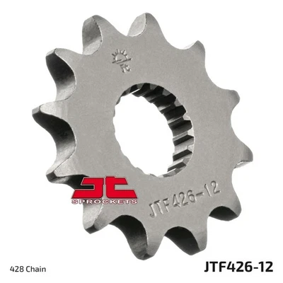 Piñón de 12 dientes para Sachs ZZ 125 4T año 2010 de JT-sprockets - Imagen 1 de 4