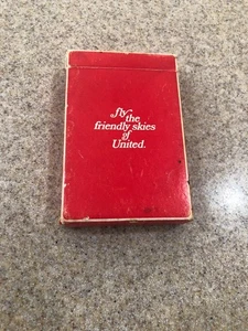 United Airlines Spielkarten Deck Fly The Friendly Skies of United - Bild 1 von 3
