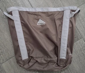 Kelty Camp Carton Carry Bag Tote Zipper Top Green Nylon 16" x 15" Outdoor - Picture 1 of 6