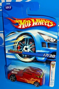 Hot Wheels 2006 First Editions #17 Qombee Red w/ Flames PR5s - Picture 1 of 2