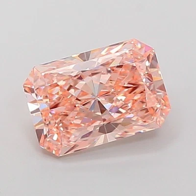 3.53ct Pinkish Pink Radiant Cut VS2 IGI Lab Diamond – Promise Ring for Her - Image 1 of 4