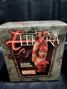 Randy Bowen Elektra Marvel Mini Bust Sculpted By Barsom Manashian 0730/2500 - Picture 1 of 14