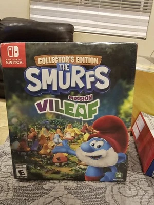The Smurfs Mission Vileaf - Collector's Edition  Nintendo Switch new Sealed  - Image 1 of 4