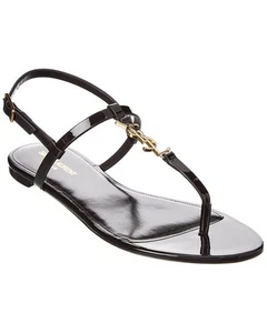 Saint Laurent Cassandra Patent Sandal Women's - Picture 1 of 5