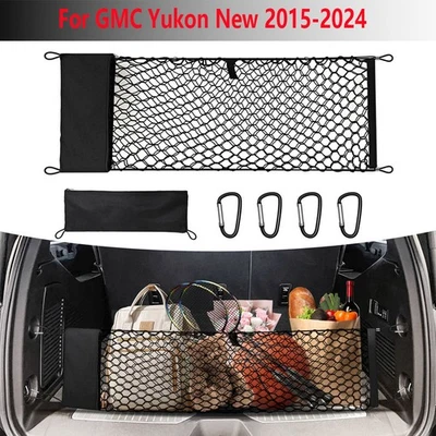 Red de carga de fibra y nailon para GMC Yukon nueva/Chevrolet Chevy Tahoe 2015-2024 Foto 1 de 4