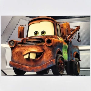 Mater Postcard Cars 2 Pixar Disney Animation Tow Truck Larry the Cable Guy - Picture 1 of 2