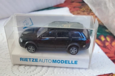 Rietze AUDI 100 Wagon negro escala 87 HO Foto 1 de 3
