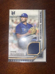 2023 Topps Museum Collection #MMR-SM Shane McClanahan Relic Copper #/50 Rays - Picture 1 of 3