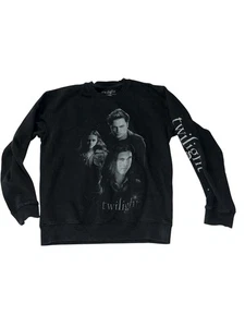 Twilight Saga Y2K Sweatshirt Medium Schwarz Langarm Bella Edward Jacob Film - Bild 1 von 9