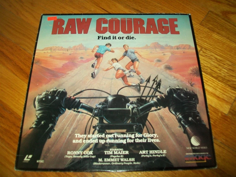 RAW мужество лазерный диск LD очень хорошее состояние РЕДКАЯ отличный фильм RONNY COX STARS - Изображение 1 из 1